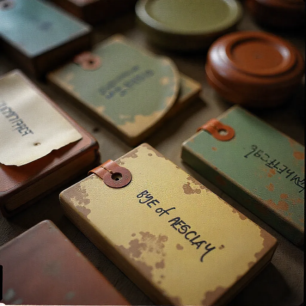 Vintage decor items collection